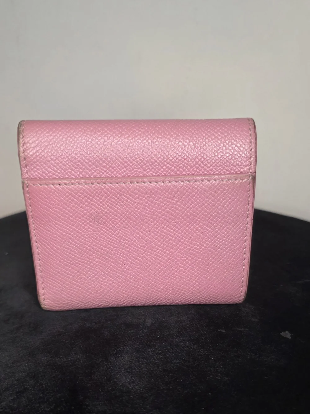 Christian Dior Montaigne  Lotus Pink Trifold Compact Wallet Authentic 💕